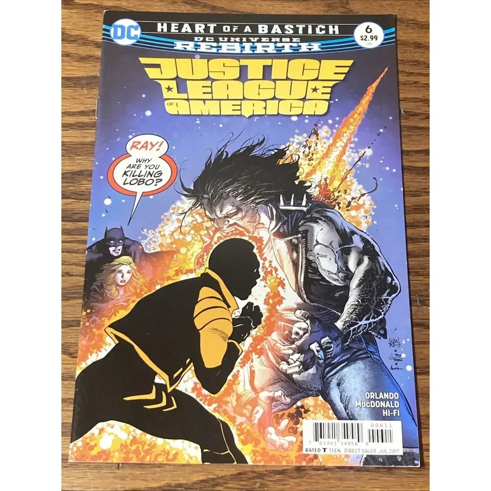 Justice League of America 6 DC Rebirth July 2017